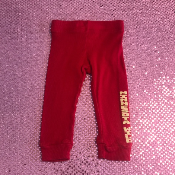 SOLD Minnesota Wild Hockey Baby Girl Outfit 6-12 - Picture 3 of 7